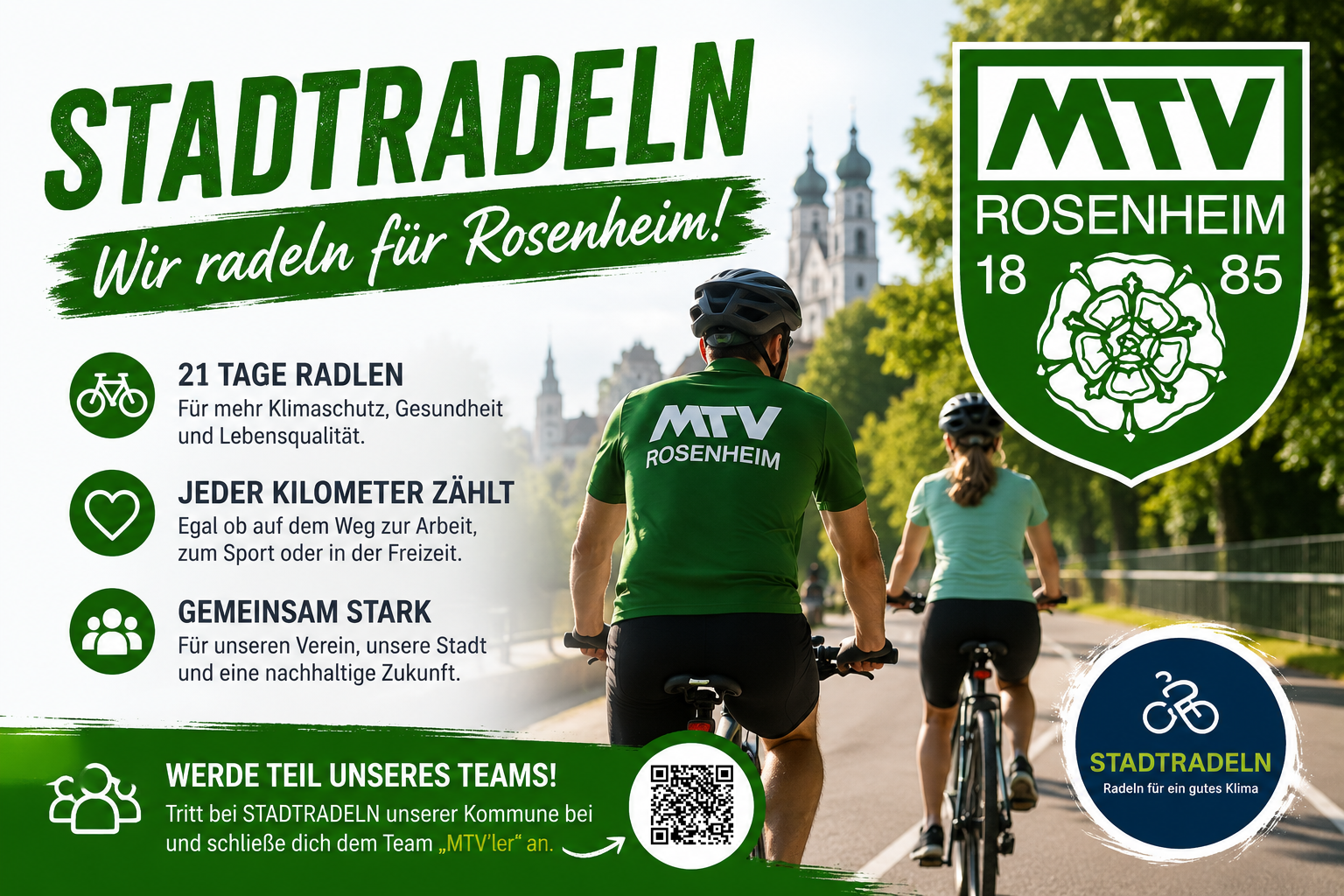 MTV’ler beim Stadtradeln